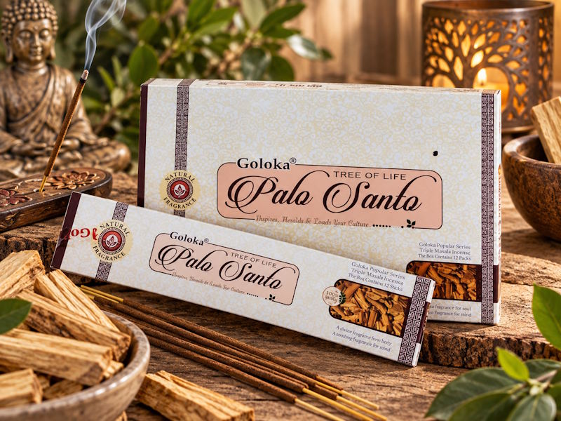 Incienso Goloka Palo Santo